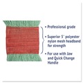  | Boardwalk BWK503GNEA 5 in. Super Loop Cotton/Synthetic Fiber Wet Mop Head - Large, Green image number 7