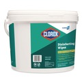 Cleaning & Janitorial Supplies | Clorox 31547 1 Ply 7 in. x 8 in. Fresh Scent Disinfecting Wipes - White (1/Carton) image number 1