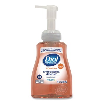 Dial Professional Antibacterial Defense 10 oz Foaming Hand Wash - Original