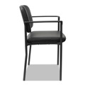  | Alera ALEUT6816 Sorrento Series 25.59 in. x 24.01 in. x 33.85 in. Ultra-Cushioned Stacking Guest Chair - Black (2/Carton) image number 1