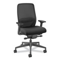 Office Chairs | HON HONNR12SAMC10BT Nucleus Series 16.63 to 21.13 Seat Height Supports Up to 300 lb Recharge Task Chair - Black Seat/Back, Black Base image number 0