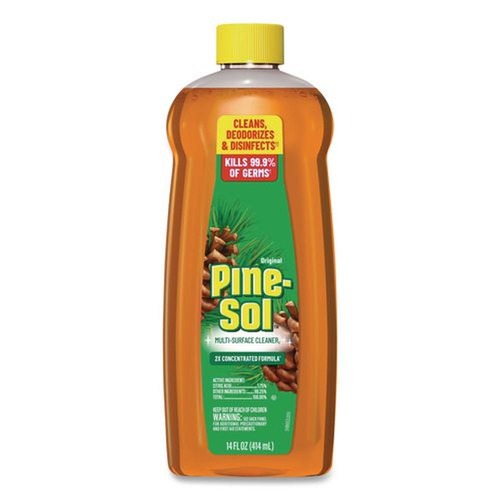 Bulk Savings Pricing 2 | Pine-Sol 60146EA 14 oz Bottle Multi-Surface Cleaner Disinfectant Concentrated - Pine Scent image number 0