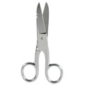 Scissors | Klein Tools 2100-9 Electrician's 5-1/4 in. Stainless Steel Scissors with Stripping Notches image number 2