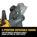 Concrete Saws | Dewalt DCS690X2 FlexVolt 60V MAX Cordless Brushless 9 in. Cut-Off Saw Kit image number 13