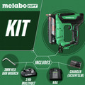 Specialty Nailers | Factory Reconditioned Metabo HPT NP18DSALM 18V Cordless 1-3/8 in. 23-Gauge Pin Nailer Kit image number 1