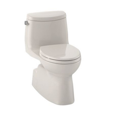 Fixtures | TOTO MS614114CEFG#12 Carlyle II Elongated 1-Piece Floor Mount High Efficiency Toilet (Sedona Beige) image number 0