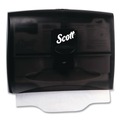 Paper & Dispensers | Scott 09506 17.5 in. x 2.25 in. x 13.25 in. Personal Seat Cover Dispenser - Black image number 2