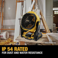 Dewalt DCE512B 20V MAX Lithium-Ion 11 in. Cordless Jobsite Fan (Tool Only) image number 3