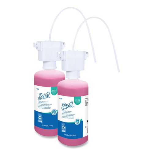 Cleaning & Janitorial Supplies | Scott KCC 11280 1.5 L Refill Pro Foam Skin Cleanser with Moisturizers - Citrus Scent (2/Carton) image number 0