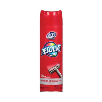 CARPET CLEANERS | RESOLVE 19200-00706 22 oz. Aerosol Spray Foam Carpet Cleaner