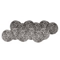Bulk Savings Pricing 2 | Boardwalk 83LGI Stainless Steel Scrubber - Medium, Steel Gray (72/Carton) image number 0