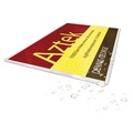 Laminating Supplies | GBC 51005CF 3.69 in. x 2.19 in. 5 mil UltraClear Thermal Laminating Pouches - Gloss Clear (100/Box) image number 3