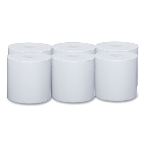 Paper Towels and Napkins | WypAll KCC 06006 9 in. x 15 in. Power Clean Wipers for WetTask Customizable Wet Wiping System - White (275/Roll, 2 Rolls/Carton) image number 0