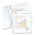 Office Jansan | C-Line 62037 11 in. x 8.5 in. Standard Weight Polypropylene Sheet Protectors - Clear (50/Box) image number 1