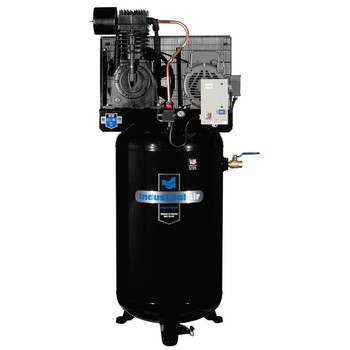 Industrial Air IV7518075 7.5 HP 80 Gallon Industrial Vertical Stationary Air Compressor with Baldor Motor