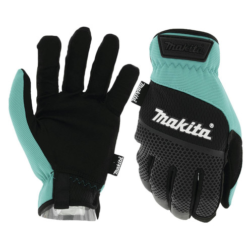 Makita T-04167 Open Cuff Flexible Protection Utility Work Gloves - Large image number 0