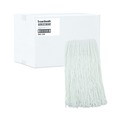 Mops | Boardwalk BWK220RCT 20 oz. Rayon Premium Cut-End Wet Mop Heads - White (12/Carton) image number 0