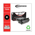 Ink & Toner | Innovera IVR83362 Remanufactured 21000 Page High Yield Toner Cartridge for Lexmark 12A7362 - Black image number 2
