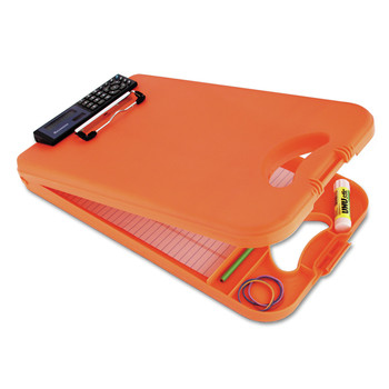 Saunders 1/2 in. Clip Cap 8-1/2 in. x 12 in. Sheets Hi-Vis Deskmate II with calculator - Orange