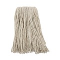 Cleaning & Janitorial Supplies | Boardwalk BWK216CCT 16 oz. Cotton Premium Cut-End Wet Mop Heads - White (12/Carton) image number 0