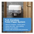 Office Jansan | Tork 472880 Advanced 2-Ply Coreless High Capacity Bath Tissue - White (36/Carton) image number 9