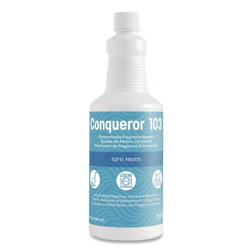 Office Jansan | Fresh Products 103Q-F-000I012M-81 32 oz. Conqueror 103 Odor Counteractant Concentrate - Tutti-Frutti (12/Carton) image number 0