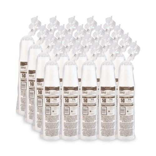 Facility Maintenance & Supplies | Dart P16 16 oz. Plastic Cold Drink Party Cups (20 Sleeves/Carton) image number 0