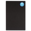 Bulletin Boards | Quartet 7684BK 48 in. x 36 in. Oval Office Fabric Board - Black Surface image number 2