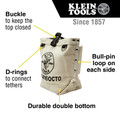 Cases and Bags | Klein Tools 5416OCTO 5 in. x 5 in. x 9 in. Bull-Pin and Bolt Pouch Canvas Tool Bag image number 1