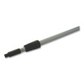 Cleaning & Janitorial Accessories | Boardwalk 96149-BWK 8 ft. Two-Sections Aluminum Extension Pole - Silver/Black image number 0