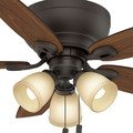 Ceiling Fans | Casablanca 53188 44 in. Durant 3 Light Maiden Bronze Ceiling Fan with Light image number 7