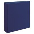 Office Jansan | Avery 17034 2 in. Capacity 11 x 8.5 Durable View Binder with DuraHinge and 3 Slant Rings - Blue image number 1