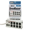  | Tripp Lite ISOBAR8 ULTRA 8 AC Outlets 12 ft. Cord 3,840 J Isobar Surge Protector - Light Gray image number 2