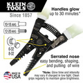 Cable and Wire Cutters | Klein Tools 11055GLW 7.4 in. High-Visibility Wire Stripper Cutter image number 1