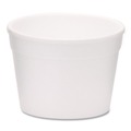 Food Trays, Containers, and Lids | WinCup 221994 4 oz Tall Style Foam Bowls - White (1000/Carton) image number 0