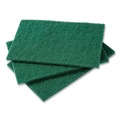 Customer Appreciation Sale! Save up to $60 on Select Tools | AmerCareRoyal S960 6 x 9 Medium-Duty Scouring Pad - Green (60/Carton) image number 1