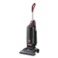 Vacuums | Hoover Commercial CH54100V Task Vac Hard Bag Lightweight Upright Vacuum with 14 in. Cleaning Path - Black image number 1