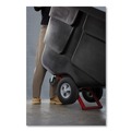 Trash Cans | Rubbermaid Commercial FG130400BLA 202 gal. 450 lbs. Capacity Plastic Rotomolded Tilt Truck - Black image number 7