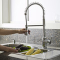Fixtures | American Standard 4332.350.002 PEKOE Semi-Professional Kitchen Faucet (Polished Chrome) image number 4