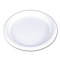 Food Trays, Containers, and Lids | SCT 18160WPF ChampWare Molded Fiber Tableware, Molded Fiber Plate, 10-in dia, White, 125 Plates/Sleeve, 4 Sleeves/Carton image number 0