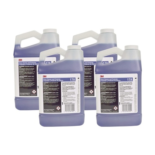 Cleaning & Janitorial Supplies | 3M 17A 2 L Bottle Glass Cleaner and Protector Concentrate (4/Carton) image number 0