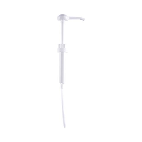 Customer Appreciation Sale - Save up to $60 off | Boardwalk BWK00417EA 1 oz. Plastic Siphon Pump for 1-Gallon Bottles - White image number 0