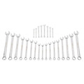Combination Wrenches | Sunex 9917MPR 25-Piece Metric Master Full Polished-Long Pattern Combination Wrench Set image number 1