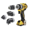 Batteries | Factory Reconditioned Dewalt DCD703F1R 12V MAX XTREME Brushless Lithium-Ion Cordless 5-In-1 Drill Driver Kit (2 Ah) image number 3
