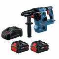 Rotary Hammers | Factory Reconditioned Bosch GBH18V-28CK28-RT 18V Brushless Connected-Ready SDS-Plus Bulldog Lithium-Ion 1-1/8 in. Cordless Rotary Hammer Kit with 2 Batteries (8 Ah) image number 0