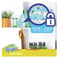 Cleaning & Janitorial Supplies | Swiffer 11804 Dusters Starter Kit with Dust Lock Fiber and 6 in. Handle - Blue/Yellow (6/Carton) image number 5