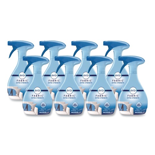 Cleaning & Janitorial Supplies | Febreze 80363274 FABRIC 14.8 oz. Spray Bottle Extra Strength Refresher/Odor Eliminator - Original (8/Carton) image number 0