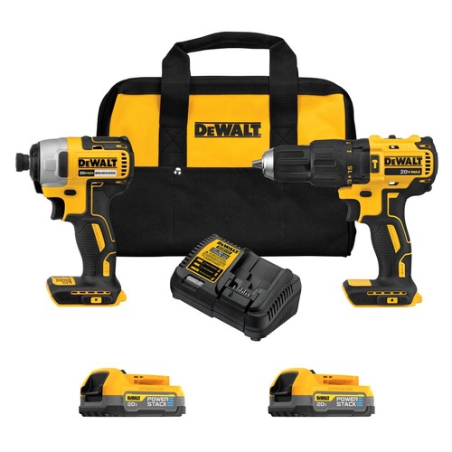 20V MAX Lithium-Ion Cordless Drill/Driver and Impact Driver 2 Tool Combo  Kit with 1.5Ah Battery and Charger