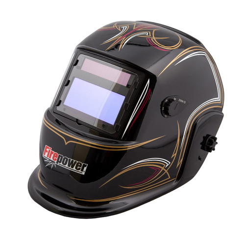 Welding Accessories | Firepower 1441-0085 Auto-Darkening Welding Helmet (Pinstripes) image number 0