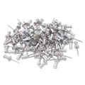 Customer Appreciation Sale - Save up to $60 off | GEM CPAL5 Aluminum Head Push Pins, Aluminum, Silver, 5/8-in (100/Box) image number 1